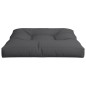 vidaXL Palettenkissen Schwarz 70x70x12 cm Stoff vidaXL Palettenkissen Schwarz 70x70x12 cm Stoff