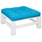vidaXL Palettenkissen Blau 80x80x12 cm Stoff vidaXL Palettenkissen Blau 80x80x12 cm Stoff