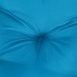 vidaXL Palettenkissen Blau 80x80x12 cm Stoff vidaXL Palettenkissen Blau 80x80x12 cm Stoff