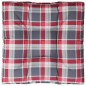 vidaXL Palettenkissen Rot Karomuster 80x80x12 cm Stoff vidaXL Palettenkissen Rot Karomuster 80x80x12 cm Stoff