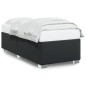 vidaXL Bettgestell Schwarz 90x200 cm Kunstleder vidaXL Bettgestell Schwarz 90x200 cm Kunstleder