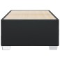 vidaXL Bettgestell Schwarz 90x200 cm Kunstleder vidaXL Bettgestell Schwarz 90x200 cm Kunstleder