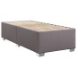 vidaXL Bettgestell Grau 90x200 cm Kunstleder vidaXL Bettgestell Grau 90x200 cm Kunstleder