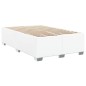 vidaXL Bettgestell Weiß 120x190 cm Kunstleder vidaXL Bettgestell Weiß 120x190 cm Kunstleder