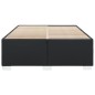 vidaXL Bettgestell Schwarz 140x190 cm Kunstleder vidaXL Bettgestell Schwarz 140x190 cm Kunstleder