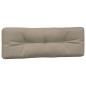 vidaXL Palettenkissen 5-tlg. Taupe Stoff vidaXL Palettenkissen 5-tlg. Taupe Stoff