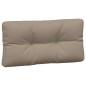 vidaXL Palettenkissen 5-tlg. Taupe Stoff vidaXL Palettenkissen 5-tlg. Taupe Stoff