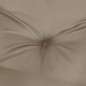 vidaXL Palettenkissen 5-tlg. Taupe Stoff vidaXL Palettenkissen 5-tlg. Taupe Stoff