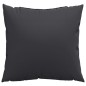 vidaXL Sofakissen 4 Stk. Schwarz 40x40 cm Stoff vidaXL Sofakissen 4 Stk. Schwarz 40x40 cm Stoff
