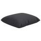 vidaXL Sofakissen 4 Stk. Schwarz 40x40 cm Stoff vidaXL Sofakissen 4 Stk. Schwarz 40x40 cm Stoff