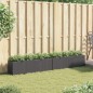 vidaXL Pflanzkübel mit 3 Töpfen 2 Stk. Schwarz 105x30x32cm Poly Rattan vidaXL Pflanzkübel mit 3 Töpfen 2 Stk. Schwarz 105x30x32cm Poly Rattan
