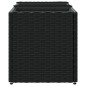 vidaXL Pflanzkübel mit 3 Töpfen 2 Stk. Schwarz 105x30x32cm Poly Rattan vidaXL Pflanzkübel mit 3 Töpfen 2 Stk. Schwarz 105x30x32cm Poly Rattan