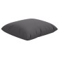 vidaXL Sofakissen 4 Stk. Anthrazit 60x60 cm Stoff vidaXL Sofakissen 4 Stk. Anthrazit 60x60 cm Stoff