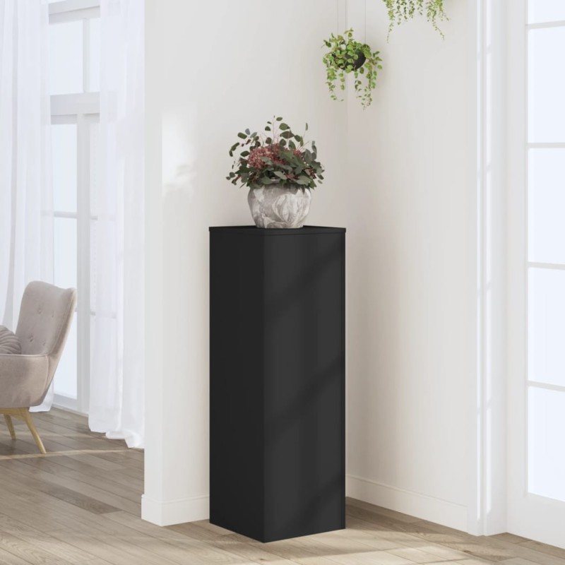vidaXL Pflanzenständer Schwarz 33x33x100 cm Holzwerkstoff vidaXL Pflanzenständer Schwarz 33x33x100 cm Holzwerkstoff