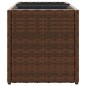 vidaXL Pflanzkübel mit 2 Töpfen 2 Stk. Braun 72x30x32 cm Poly Rattan vidaXL Pflanzkübel mit 2 Töpfen 2 Stk. Braun 72x30x32 cm Poly Rattan
