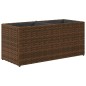 vidaXL Pflanzkübel mit 2 Töpfen 2 Stk. Braun 72x30x32 cm Poly Rattan vidaXL Pflanzkübel mit 2 Töpfen 2 Stk. Braun 72x30x32 cm Poly Rattan