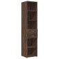 vidaXL Hochschrank Schmal Eichen-Optik 40x42,5x225 cm Holzwerkstoff vidaXL Hochschrank Schmal Eichen-Optik 40x42,5x225 cm Holzwerkstoff