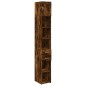 vidaXL Hochschrank Schmal Räuchereiche 30x42,5x225 cm Holzwerkstoff vidaXL Hochschrank Schmal Räuchereiche 30x42,5x225 cm Holzwerkstoff