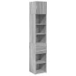 vidaXL Hochschrank Schmal Grau Sonoma 40x42,5x225 cm Holzwerkstoff vidaXL Hochschrank Schmal Grau Sonoma 40x42,5x225 cm Holzwerkstoff