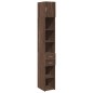 vidaXL Hochschrank Schmal Eichen-Optik 30x42,5x225 cm Holzwerkstoff vidaXL Hochschrank Schmal Eichen-Optik 30x42,5x225 cm Holzwerkstoff