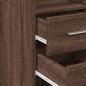 vidaXL Hochschrank Schmal Eichen-Optik 30x42,5x225 cm Holzwerkstoff vidaXL Hochschrank Schmal Eichen-Optik 30x42,5x225 cm Holzwerkstoff