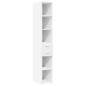 vidaXL Hochschrank Schmal Weiß 30x42,5x225 cm Holzwerkstoff vidaXL Hochschrank Schmal Weiß 30x42,5x225 cm Holzwerkstoff