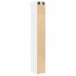 vidaXL Hochschrank Schmal Weiß 30x42,5x225 cm Holzwerkstoff vidaXL Hochschrank Schmal Weiß 30x42,5x225 cm Holzwerkstoff