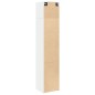 vidaXL Hochschrank Schmal Weiß 45x42,5x225 cm Holzwerkstoff vidaXL Hochschrank Schmal Weiß 45x42,5x225 cm Holzwerkstoff