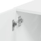 vidaXL Hochschrank Schmal Weiß 45x42,5x225 cm Holzwerkstoff vidaXL Hochschrank Schmal Weiß 45x42,5x225 cm Holzwerkstoff