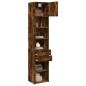 vidaXL Hochschrank Schmal Räuchereiche 45x42,5x225 cm Holzwerkstoff vidaXL Hochschrank Schmal Räuchereiche 45x42,5x225 cm Holzwerkstoff
