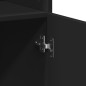 vidaXL Hochschrank Schwarz 70x42,5x225 cm Holzwerkstoff vidaXL Hochschrank Schwarz 70x42,5x225 cm Holzwerkstoff