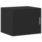vidaXL Hochschrank Schmal Schwarz 50x42,5x225 cm Holzwerkstoff vidaXL Hochschrank Schmal Schwarz 50x42,5x225 cm Holzwerkstoff