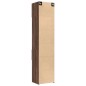 vidaXL Hochschrank Schmal Eichen-Optik 50x42,5x225 cm Holzwerkstoff vidaXL Hochschrank Schmal Eichen-Optik 50x42,5x225 cm Holzwerkstoff