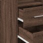 vidaXL Hochschrank Schmal Eichen-Optik 45x42,5x225 cm Holzwerkstoff vidaXL Hochschrank Schmal Eichen-Optik 45x42,5x225 cm Holzwerkstoff