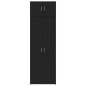 vidaXL Hochschrank Schwarz 70x42,5x225 cm Holzwerkstoff vidaXL Hochschrank Schwarz 70x42,5x225 cm Holzwerkstoff