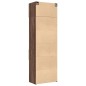 vidaXL Hochschrank Eichen-Optik 70x42,5x225 cm Holzwerkstoff vidaXL Hochschrank Eichen-Optik 70x42,5x225 cm Holzwerkstoff