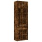 vidaXL Hochschrank Räuchereiche 70x42,5x225 cm Holzwerkstoff vidaXL Hochschrank Räuchereiche 70x42,5x225 cm Holzwerkstoff