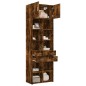 vidaXL Hochschrank Räuchereiche 70x42,5x225 cm Holzwerkstoff vidaXL Hochschrank Räuchereiche 70x42,5x225 cm Holzwerkstoff