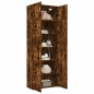vidaXL Hochschrank Räuchereiche 80x42,5x225 cm Holzwerkstoff vidaXL Hochschrank Räuchereiche 80x42,5x225 cm Holzwerkstoff