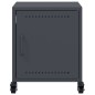 vidaXL Nachttisch Anthrazit 36x39x43,5 cm Stahl vidaXL Nachttisch Anthrazit 36x39x43,5 cm Stahl
