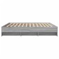 vidaXL Bettgestell Grau Sonoma 180x200 cm Holzwerkstoff vidaXL Bettgestell Grau Sonoma 180x200 cm Holzwerkstoff