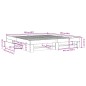 vidaXL Bettgestell Grau Sonoma 200x200 cm Holzwerkstoff vidaXL Bettgestell Grau Sonoma 200x200 cm Holzwerkstoff