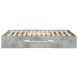 vidaXL Bettgestell Betongrau 120x200 cm Holzwerkstoff vidaXL Bettgestell Betongrau 120x200 cm Holzwerkstoff