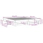 vidaXL Bettgestell Grau Sonoma 180x200 cm Holzwerkstoff vidaXL Bettgestell Grau Sonoma 180x200 cm Holzwerkstoff