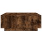 vidaXL Couchtisch Räuchereiche 100x100x40 cm Holzwerkstoff vidaXL Couchtisch Räuchereiche 100x100x40 cm Holzwerkstoff