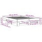 vidaXL Bettgestell Räuchereiche 135x190 cm Holzwerkstoff vidaXL Bettgestell Räuchereiche 135x190 cm Holzwerkstoff