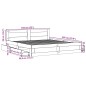 vidaXL Bettgestell mit Kopfteil Grau Sonoma 180x200 cm Holzwerkstoff vidaXL Bettgestell mit Kopfteil Grau Sonoma 180x200 cm Holzwerkstoff