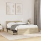 vidaXL Bettgestell mit Kopfteil Sonoma-Eiche 140x190 cm Holzwerkstoff vidaXL Bettgestell mit Kopfteil Sonoma-Eiche 140x190 cm Holzwerkstoff