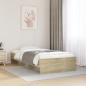 vidaXL Bettgestell ohne Matratze Sonoma-Eiche 75x190 cm Holzwerkstoff vidaXL Bettgestell ohne Matratze Sonoma-Eiche 75x190 cm Holzwerkstoff