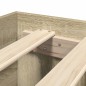 vidaXL Bettgestell ohne Matratze Sonoma-Eiche 75x190 cm Holzwerkstoff vidaXL Bettgestell ohne Matratze Sonoma-Eiche 75x190 cm Holzwerkstoff